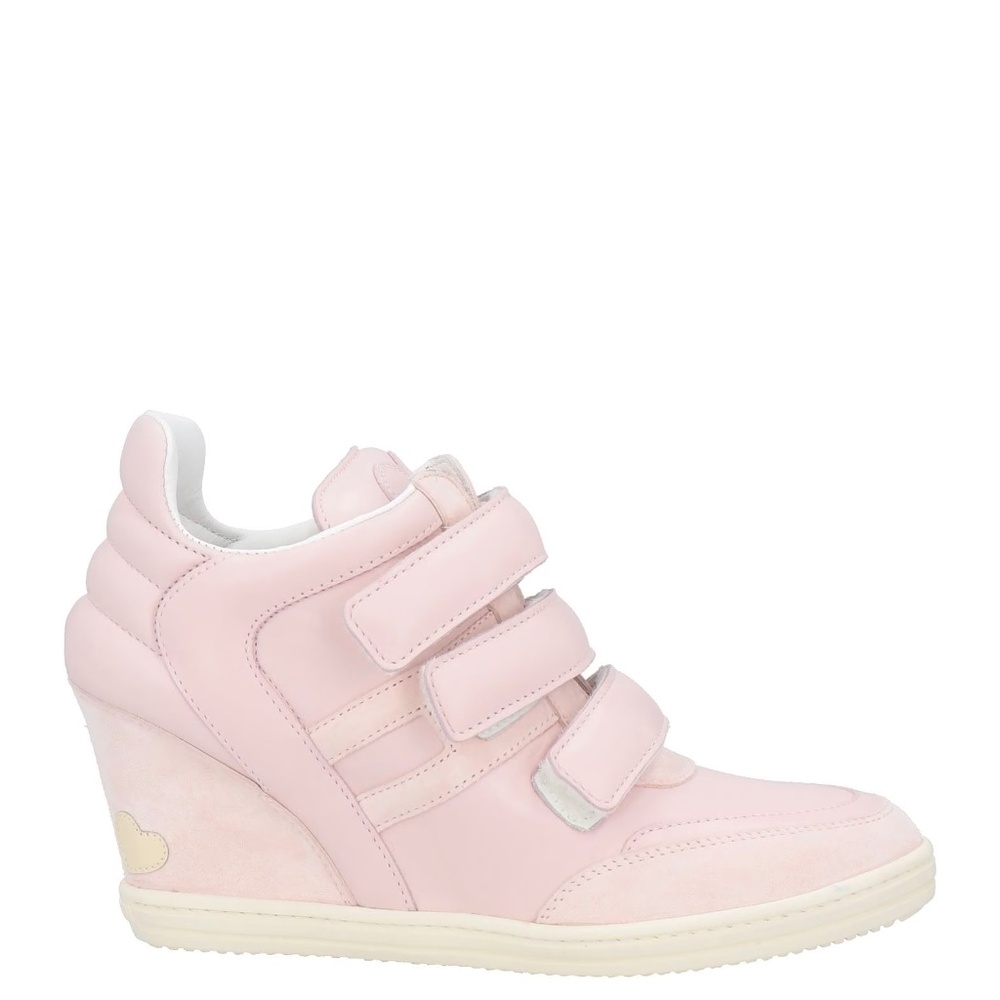 KATIE GRAND LOVES HOGAN WEDGE SNEAKERS